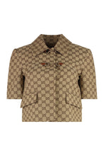 Load image into Gallery viewer, GG fabric jacket
