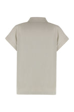 Load image into Gallery viewer, Cotton-piqué blend polo shirt
