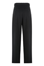 Load image into Gallery viewer, Wool wide-leg trousers
