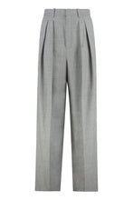 Load image into Gallery viewer, Wool wide-leg trousers
