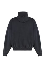Carica l'immagine nel visualizzatore di Gallery, Felpa full-zip in cotone con cappuccio
