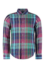 Load image into Gallery viewer, Checked linen shirt
