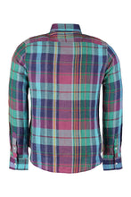 Load image into Gallery viewer, Checked linen shirt
