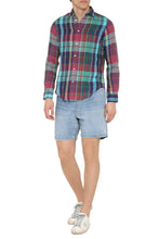 Load image into Gallery viewer, Checked linen shirt
