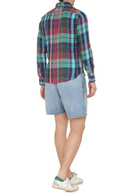 Load image into Gallery viewer, Checked linen shirt
