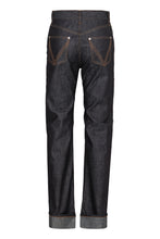 Carica l'immagine nel visualizzatore di Gallery, Jeans straight leg a 5 tasche
