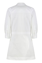 Carica l&#39;immagine nel visualizzatore di Gallery, Abito chemisier in popeline di cotone
