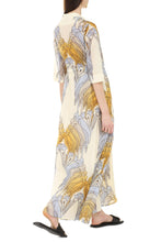 Carica l&#39;immagine nel visualizzatore di Gallery, Abito chemisier in cotone stampato
