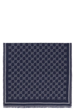 Carica l'immagine nel visualizzatore di Gallery, Sciarpa in lana jacquard con logo

