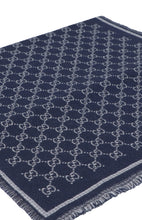 Carica l'immagine nel visualizzatore di Gallery, Sciarpa in lana jacquard con logo
