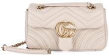 Load image into Gallery viewer, GG Marmont small shoulder bag in matelassé leather
