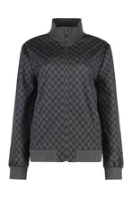 Carica l'immagine nel visualizzatore di Gallery, Felpa full-zip in misto cotone
