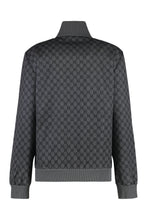 Carica l'immagine nel visualizzatore di Gallery, Felpa full-zip in misto cotone
