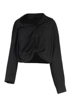 Carica l'immagine nel visualizzatore di Gallery, Camicia One Shoulder in popeline

