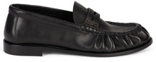 Load image into Gallery viewer, Leather moccasin with logo
