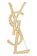 Carica l'immagine nel visualizzatore di Gallery, Spilla OPYUM YSL in ottone dorato
