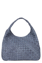 Carica l'immagine nel visualizzatore di Gallery, Borsa tote large Campana in suede intrecciato
