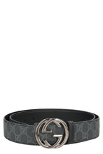 Load image into Gallery viewer, Reversible belt with buckle GG
