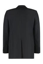 Load image into Gallery viewer, Double-breasted jacket in wool gabardine
