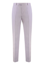 Carica l'immagine nel visualizzatore di Gallery, Pantalone in gabardina di lana dry
