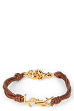 Carica l'immagine nel visualizzatore di Gallery, Bracciale in pelle con logo
