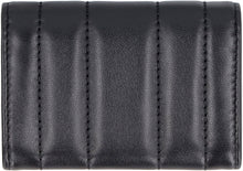 Load image into Gallery viewer, Quilted leather card holder
