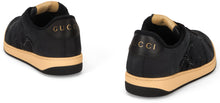 Carica l'immagine nel visualizzatore di Gallery, Sneakers Screener in pelle e velluto monogram di strass
