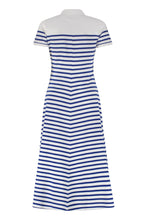 Carica l&#39;immagine nel visualizzatore di Gallery, Abito chemisier in cotone a righe
