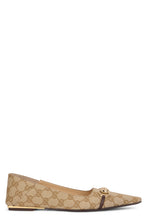 Carica l'immagine nel visualizzatore di Gallery, Ballerina Vittoria in misto cotone con monogram GG jacquard
