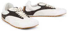 Load image into Gallery viewer, Low sneakers in fabric and leather
