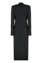 Carica l&#39;immagine nel visualizzatore di Gallery, Abito chemisier in colore nero
