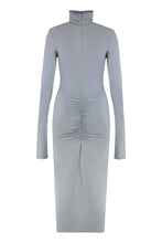 Carica l&#39;immagine nel visualizzatore di Gallery, Abito dolcevita in viscosa
