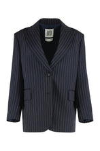 Carica l'immagine nel visualizzatore di Gallery, Blazer oversize gessato

