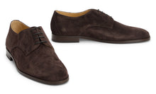 Carica l'immagine nel visualizzatore di Gallery, Scarpe stringate in pelle scamosciata
