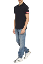 Load image into Gallery viewer, Knitted cotton polo shirt
