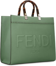 Carica l'immagine nel visualizzatore di Gallery, Tote bag Sunshine in pelle
