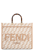 Carica l'immagine nel visualizzatore di Gallery, Tote bag Sunshine in rafia
