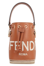 Load image into Gallery viewer, Mon Tresor leather bucket bag
