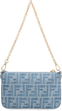 Load image into Gallery viewer, Denim baguette-bag
