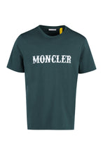 Load image into Gallery viewer, 7 Moncler FRGMT Hiroshi Fujiwara - Logo cotton t-shirt
