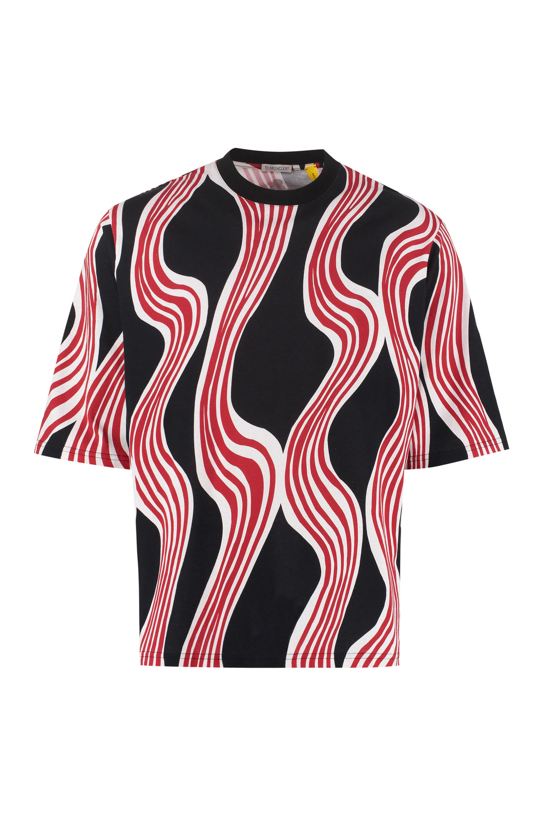 1 Moncler JW Anderson - T-shirt in cotone stampata