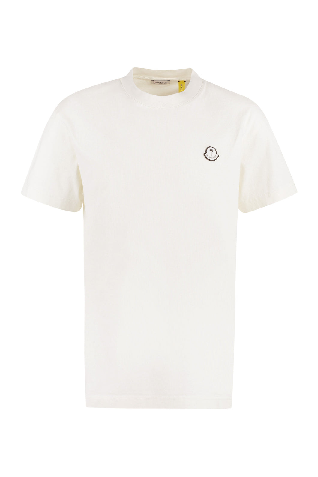 8 Moncler Palm Angels - Logo cotton t-shirt