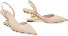 Carica l'immagine nel visualizzatore di Gallery, Slingback Fendi First in pelle
