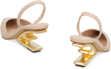 Carica l'immagine nel visualizzatore di Gallery, Slingback Fendi First in pelle
