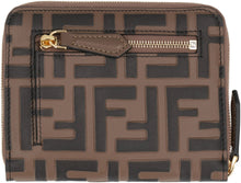 Load image into Gallery viewer, Medium FF Diamonds Zip-around wallet
