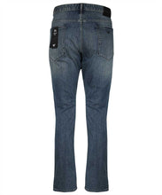 Carica l'immagine nel visualizzatore di Gallery, Jeans straight leg a 5 tasche
