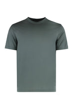 Carica l'immagine nel visualizzatore di Gallery, T-shirt girocollo in misto cotone
