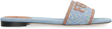 Carica l'immagine nel visualizzatore di Gallery, Slides Signature in denim
