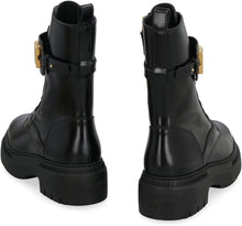 Load image into Gallery viewer, Fendigraphy leather combat boots
