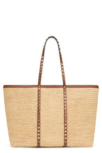Carica l'immagine nel visualizzatore di Gallery, Borsa Rockstud in raffia
